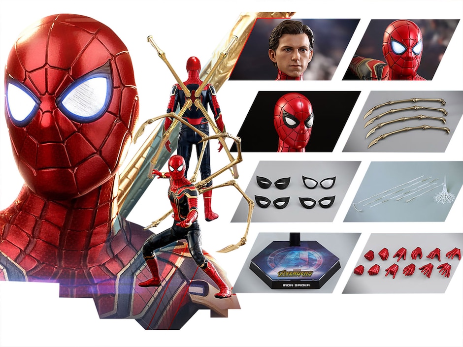 Figura Coleccionable Iron Spider Hot Toys Avengers Infinity War
