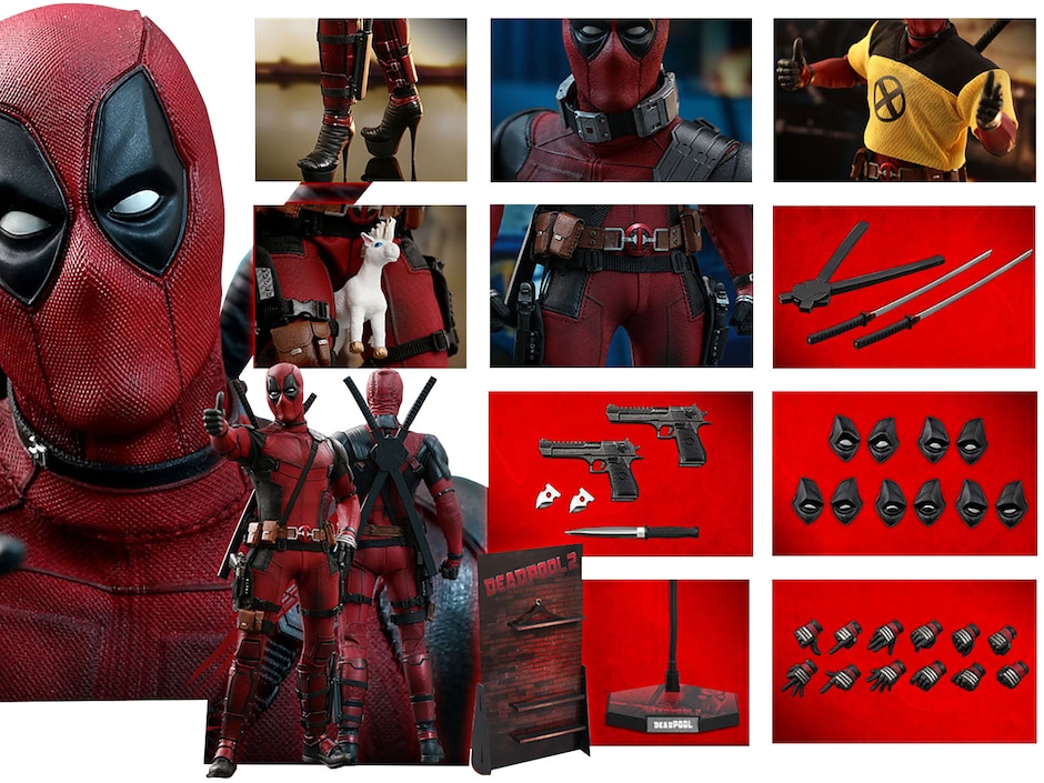 Figura de Colección Deadpool 2 Hot Toys Marvel