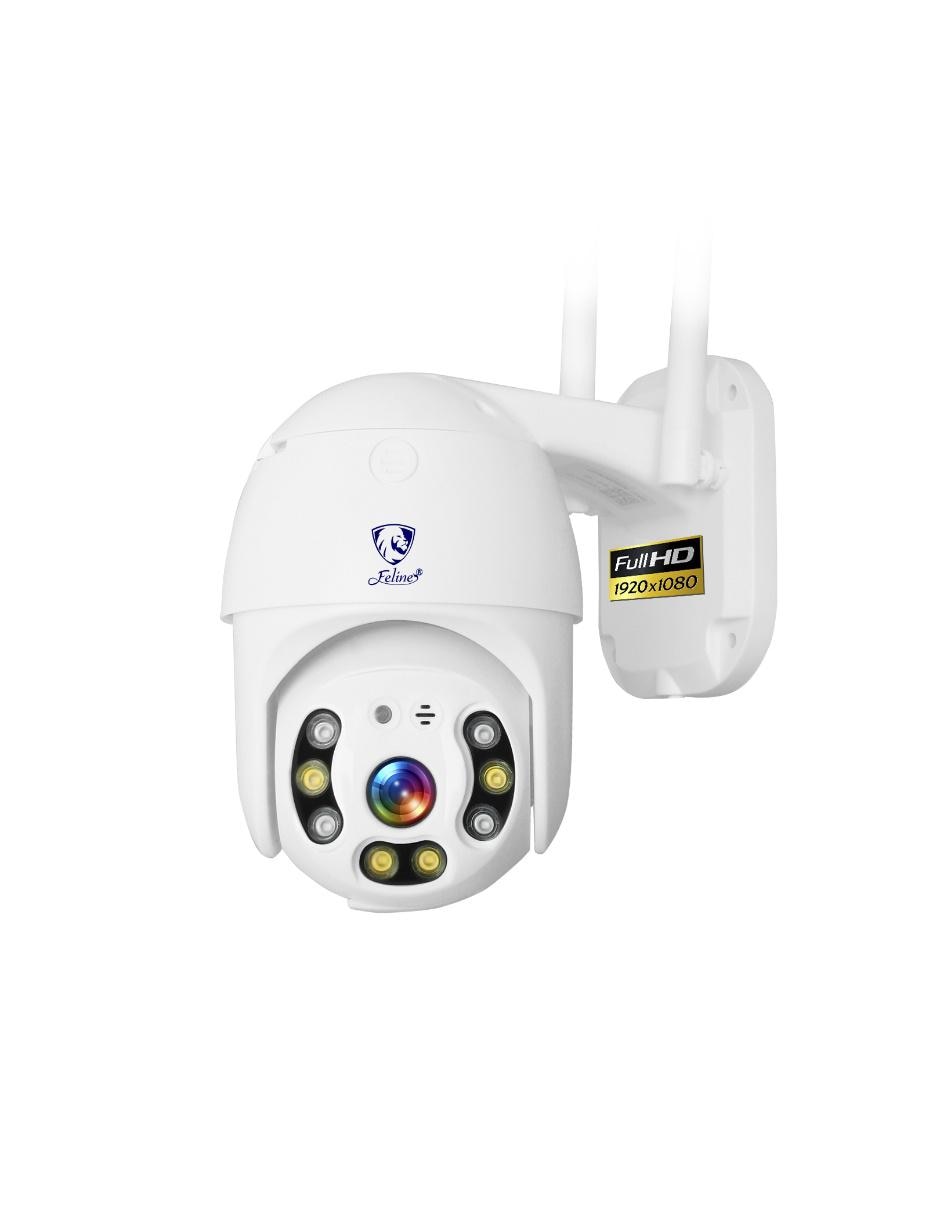 Cámara WiFi IP Mini Domo Full HD Exterior Seguridad Micrófono Espía Robótica Visión Nocturna Audio Control Alarma