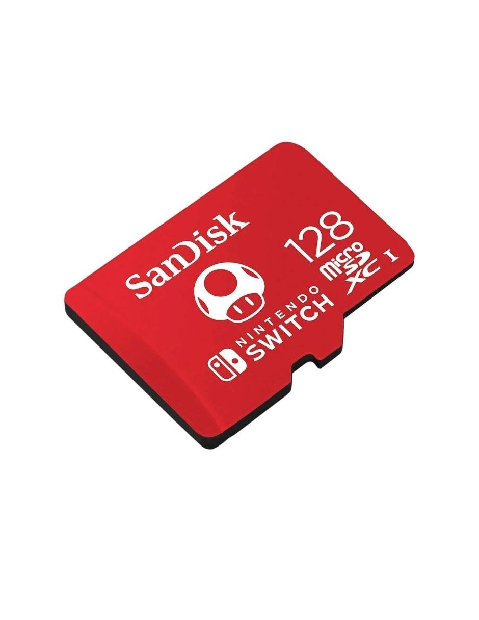 Memoria Micro SD 128GB Nintendo Switch Oficial SDSQXAO-128G-GNCZN