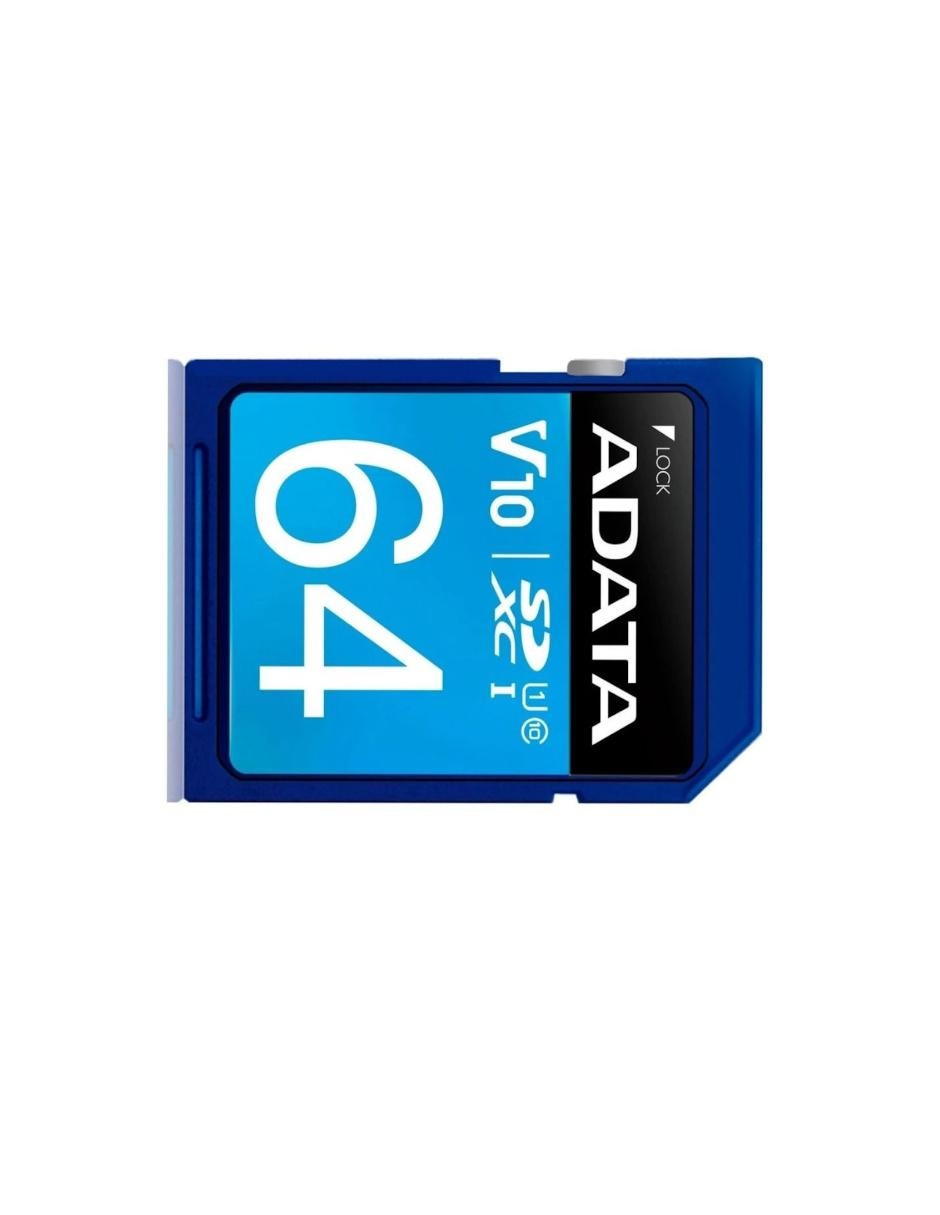 Memoria SD 64GB V10 Clase 10 Video Full HD Cámara DSLR ASDX64GUICL10-R 2