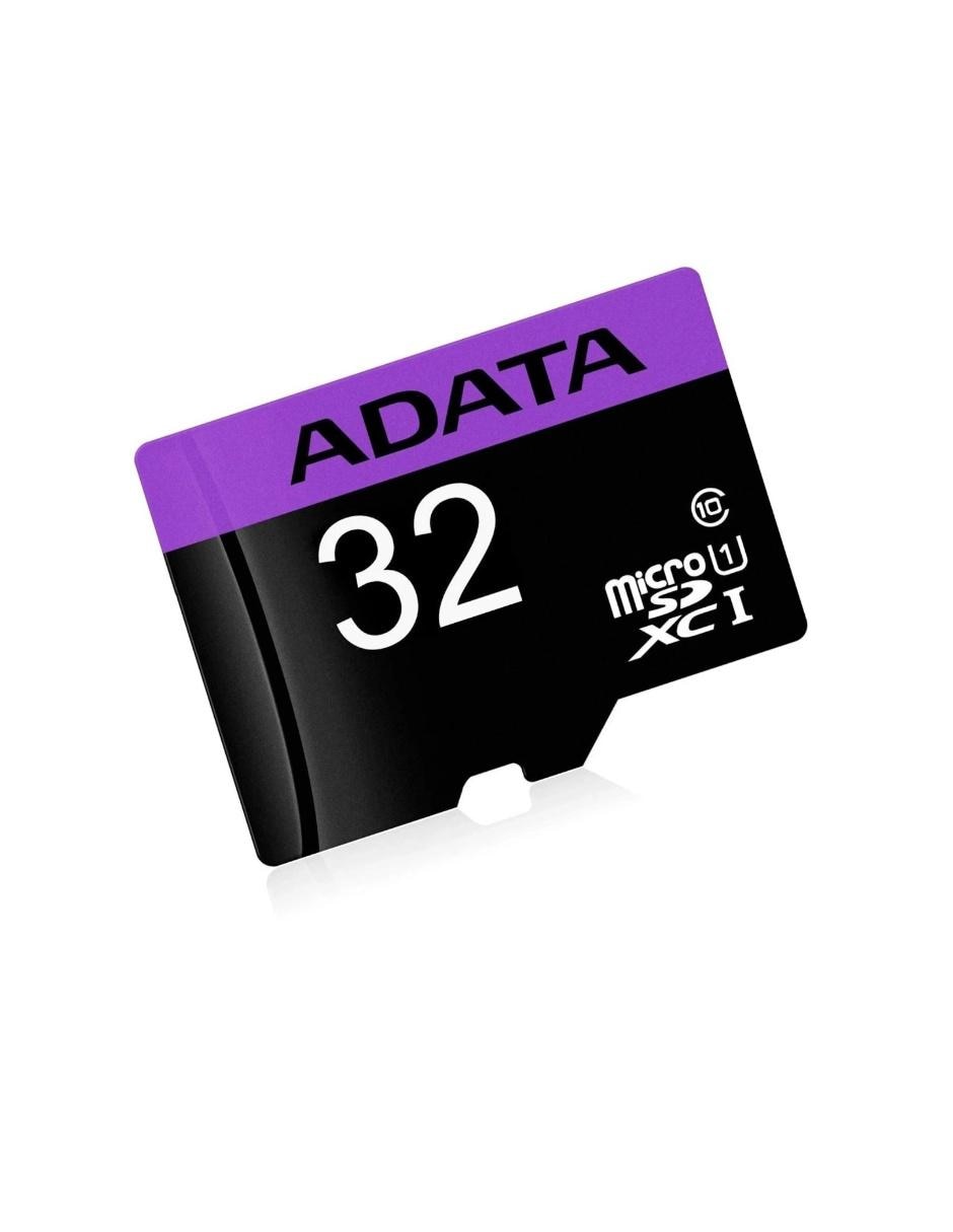 Memoria Micro SD 32GB Adata Clase 10 Video Full HD AUSDH32GUICL10-RA1