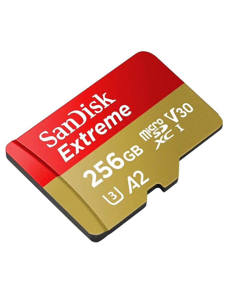 Memoria Micro SD capacidad 256 GB 1