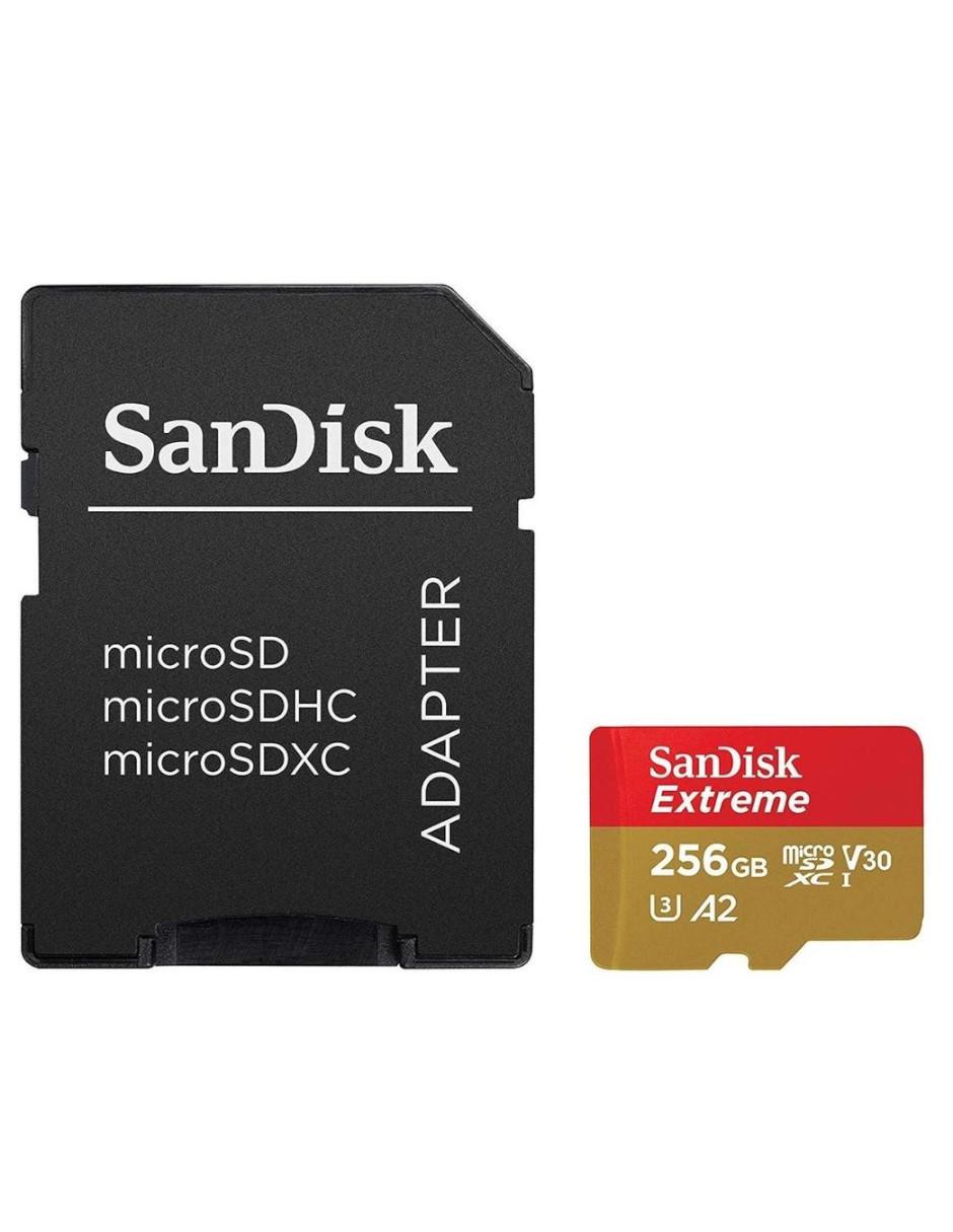 Memoria Micro SD capacidad 256 GB 2