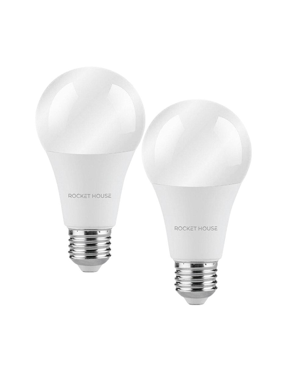 Set 2 Focos Inteligentes LED Rainbow RGB 11W Set 2 Focos Inteligentes LED Rainbow RGB 11W