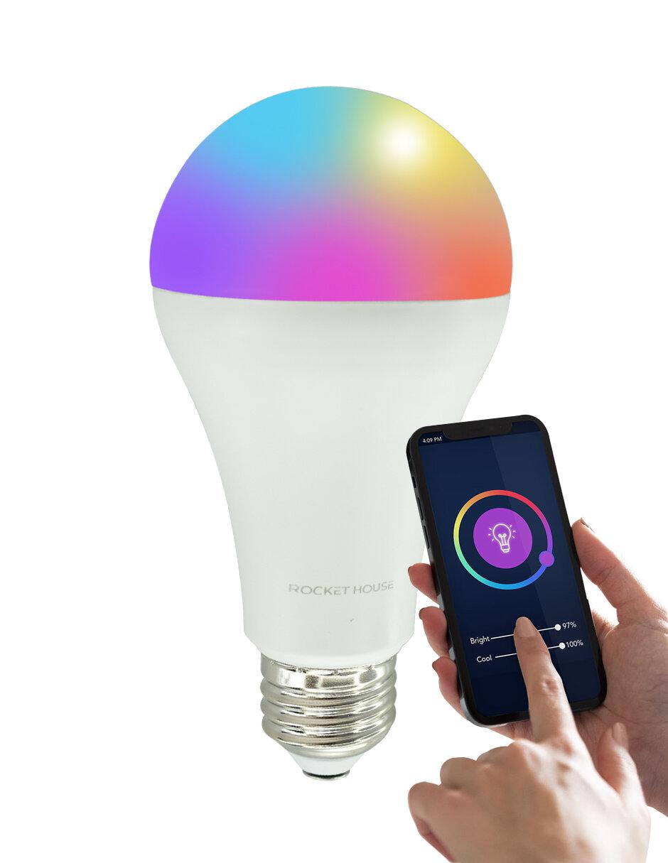 Set 2 Focos Inteligentes LED Rainbow RGB 11W