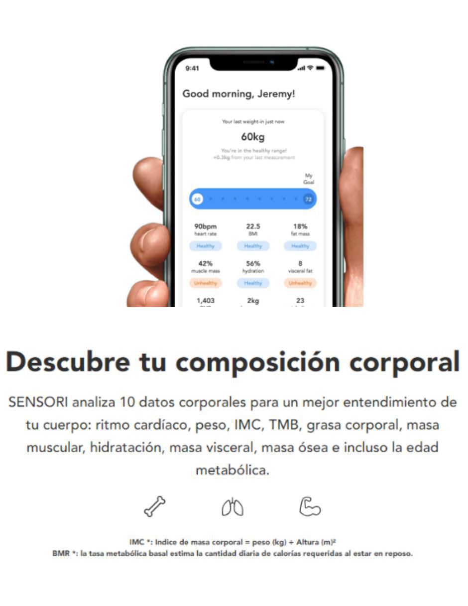 Báscula digital Sensori 10