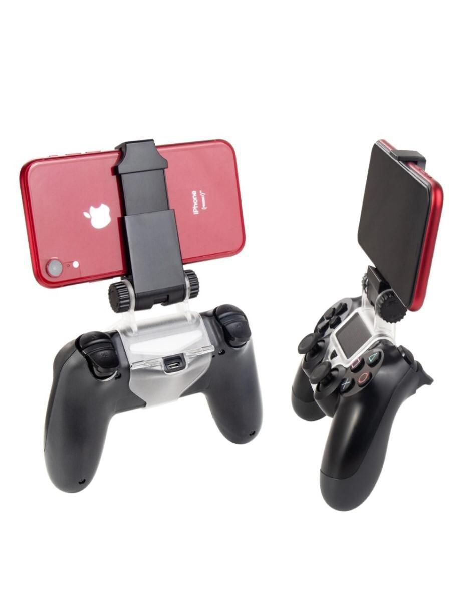 Soporte Celular para Control PS4 DualShock 4 Clip Holder Clamp