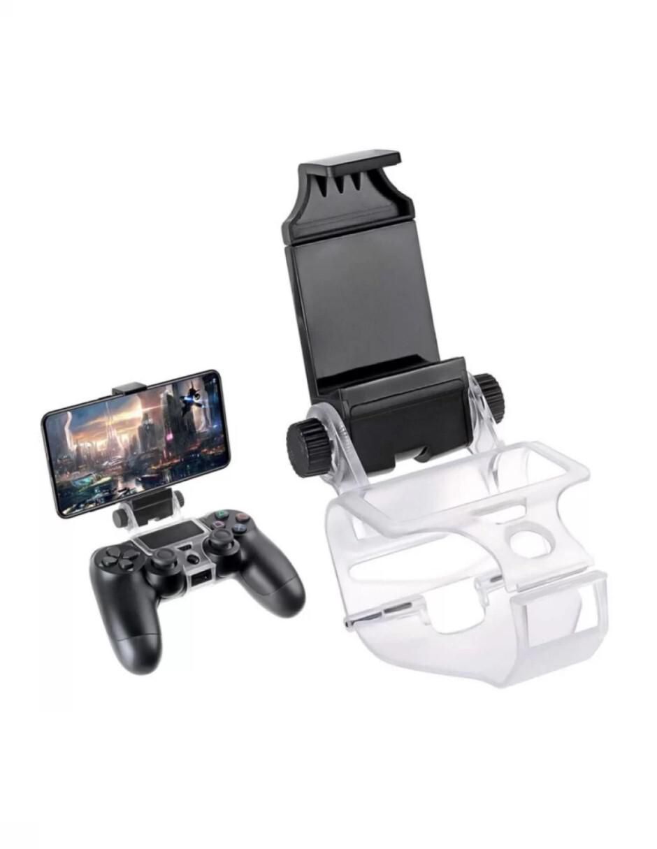 Soporte Celular para Control PS4 DualShock 4 Clip Holder Clamp 7