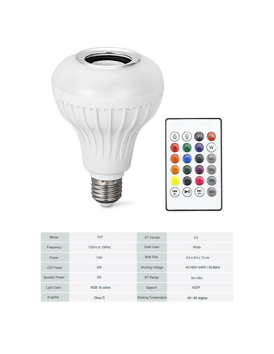 Bocina foco LED 4