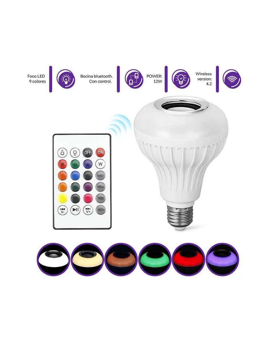Bocina foco LED 3