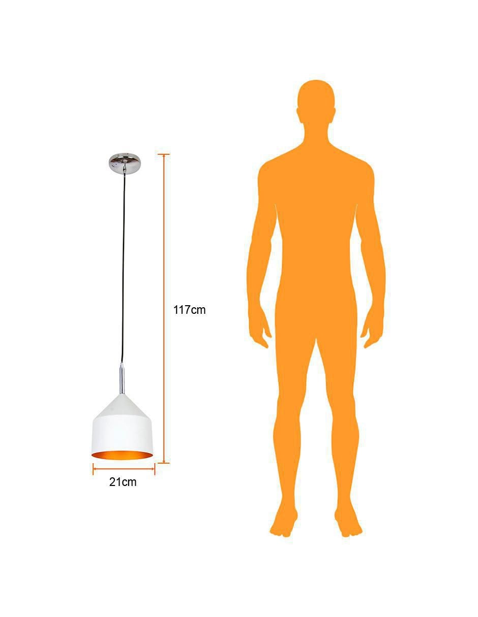 Lámpara Tecnolite incandescente y led Auva