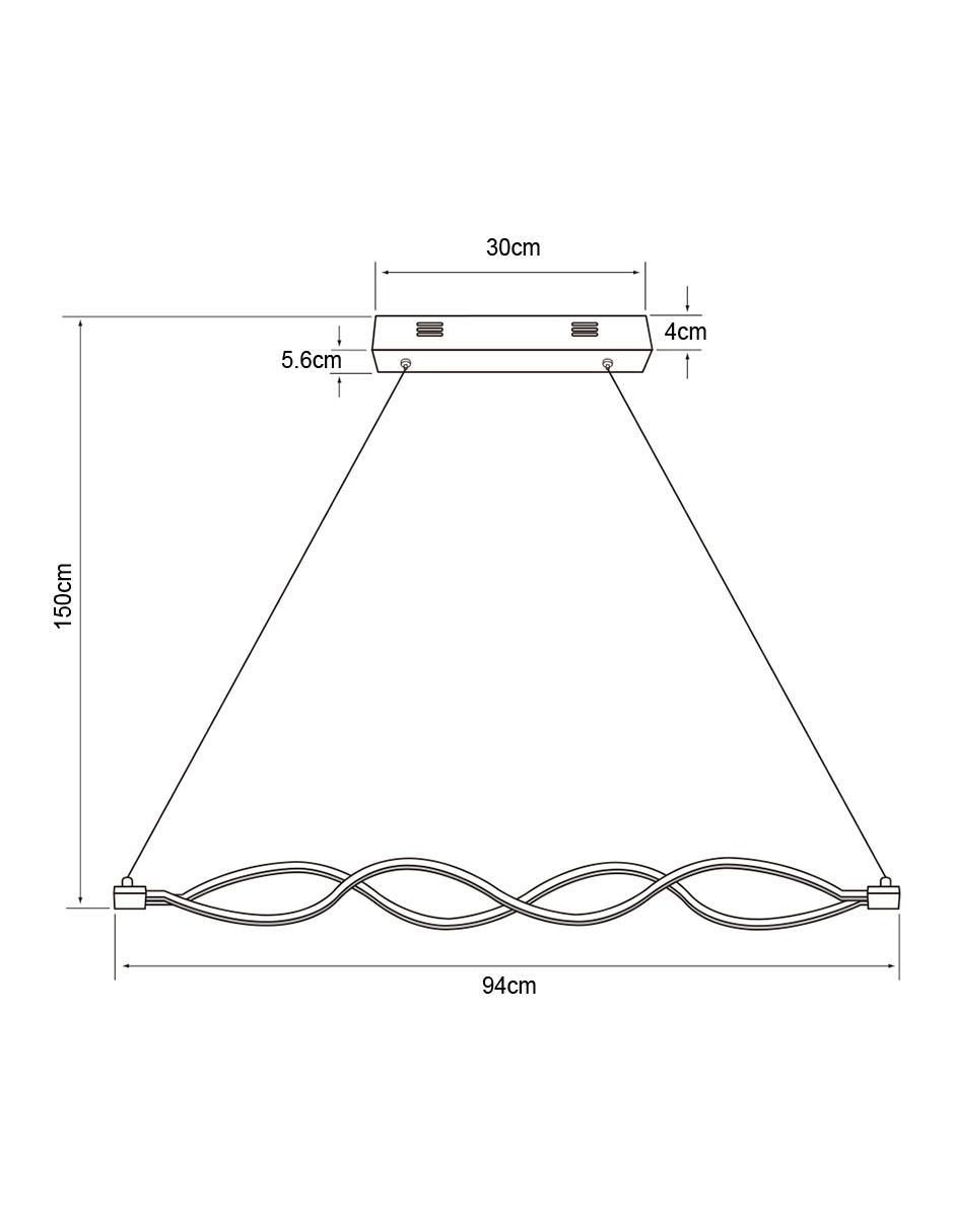 Lámpara Tecnolite led Velorum