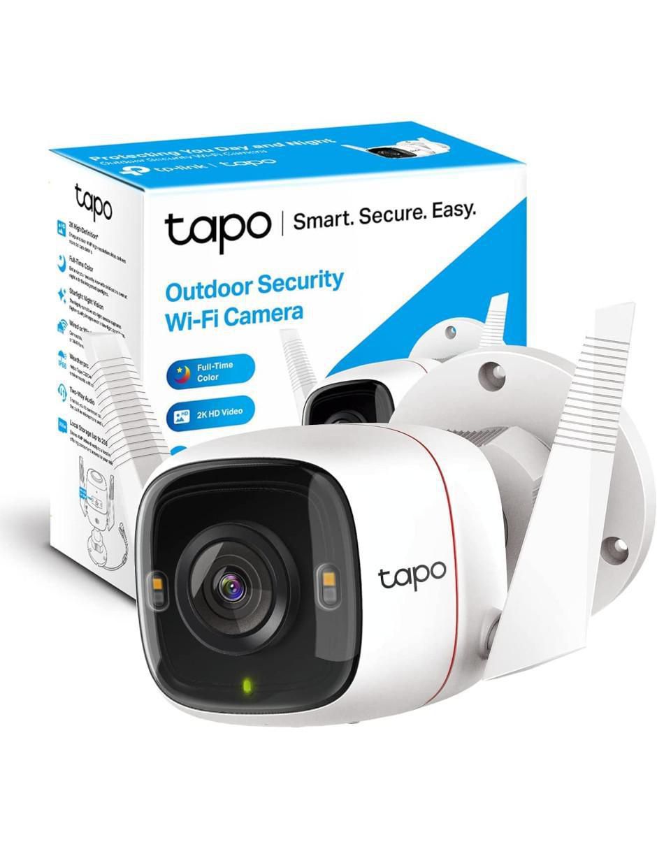 Cámara individual de seguridad alámbrica Full HD 120° a 170° con capacidad para grabar para interior y exterior
