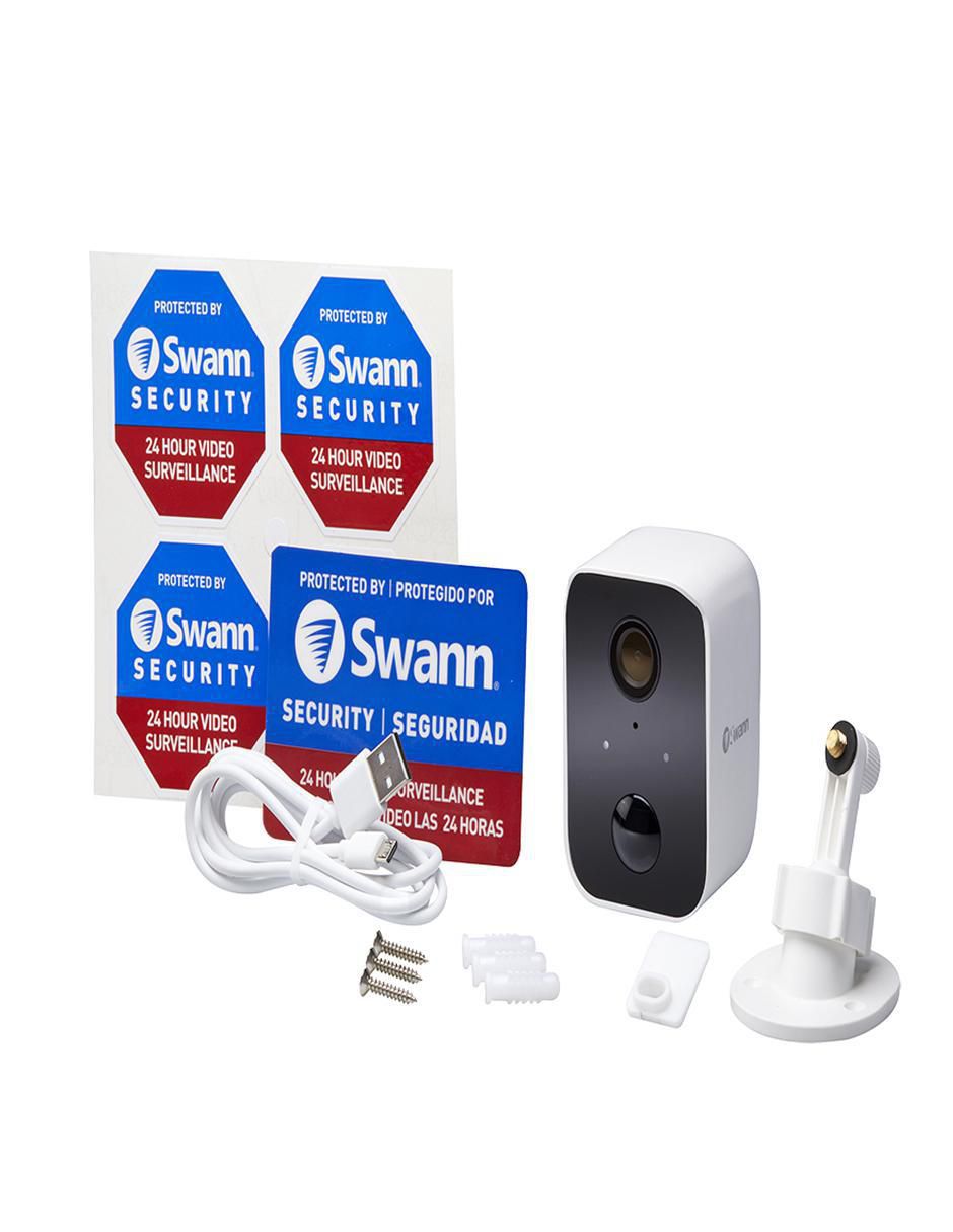 Cámara individual de seguridad Swann inalámbrica Full HD 103° con capacidad para grabar para interior y exterior