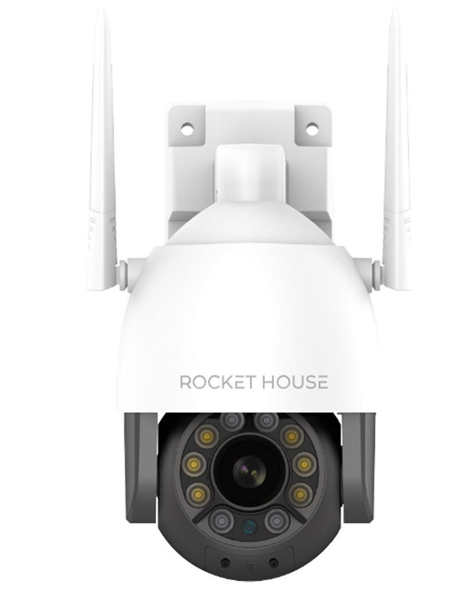 Cámara individual de seguridad inalámbrica Full HD 360° con capacidad para grabar para exterior 1