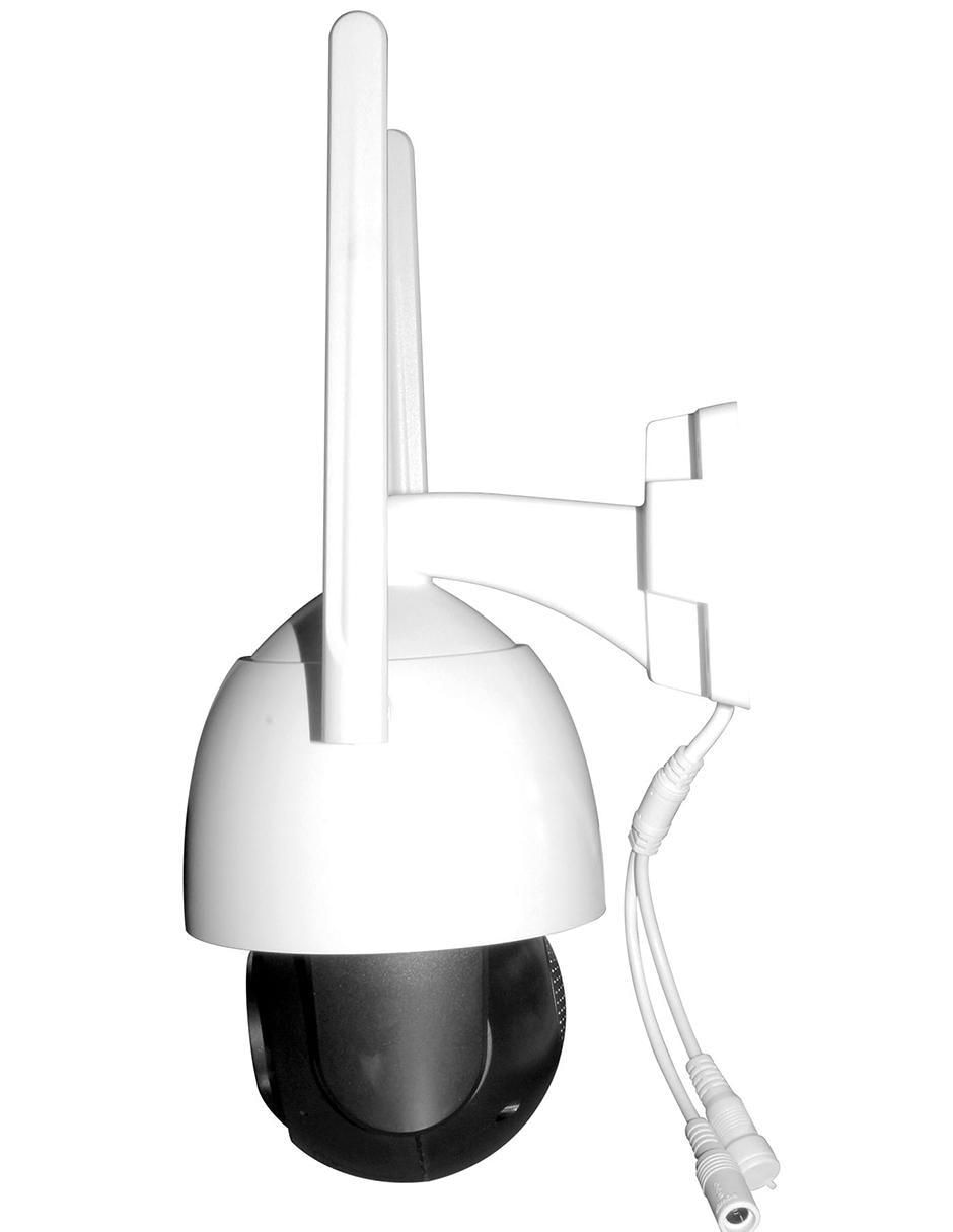 Cámara individual de seguridad inalámbrica Full HD 360° con capacidad para grabar para exterior