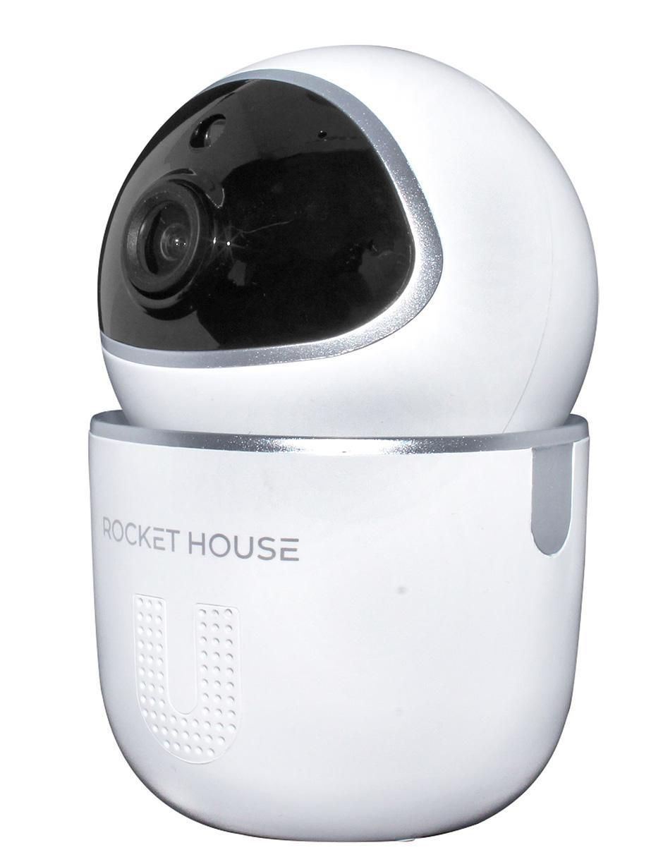 Cámara individual de seguridad inalámbrica HD 360° con capacidad para grabar para interior 2