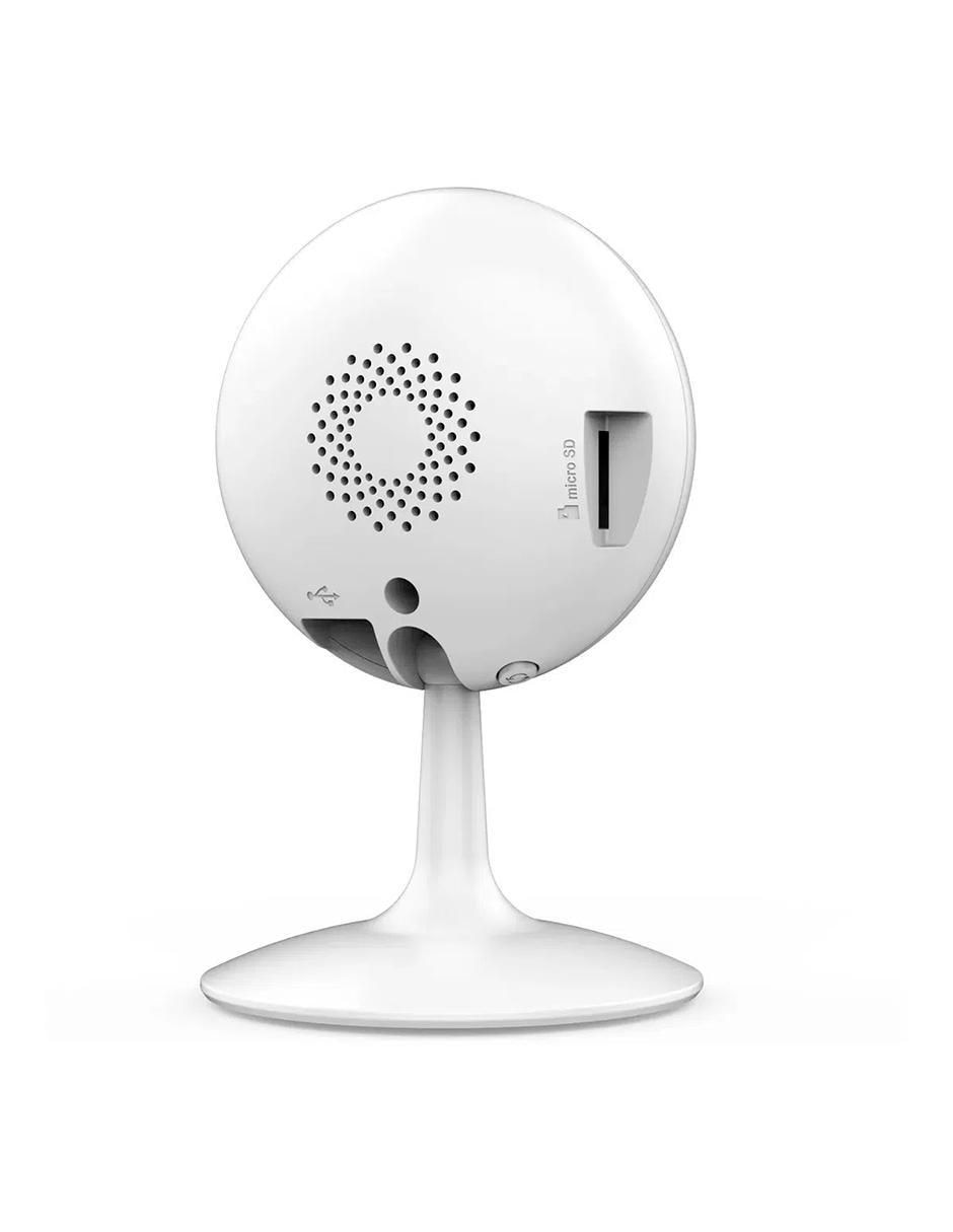 Cámara individual de seguridad inalámbrica Full HD 90° con capacidad para grabar para interior y exterior