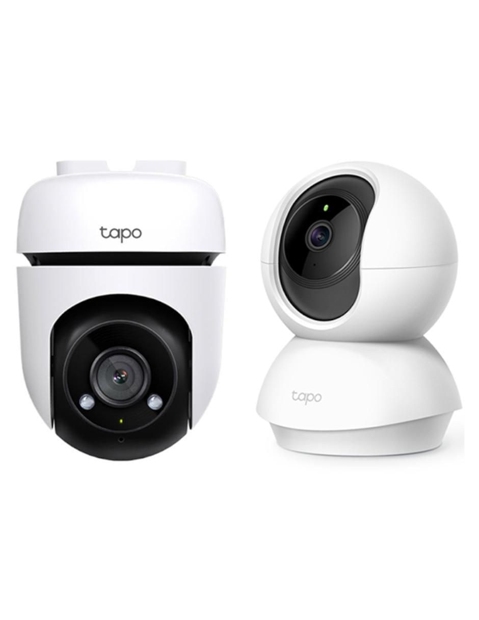Kit 2 cámaras de seguridad inalámbrica Full HD 360° con capacidad para grabar para interior y exterior 1