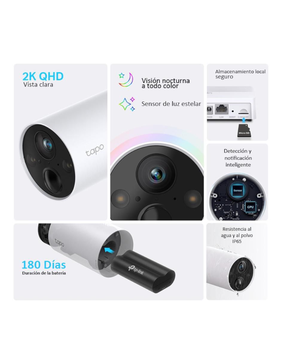 Cámara Wi-Fi de seguridad Tp-Link inalámbrica Full HD con capacidad para grabar para exterior