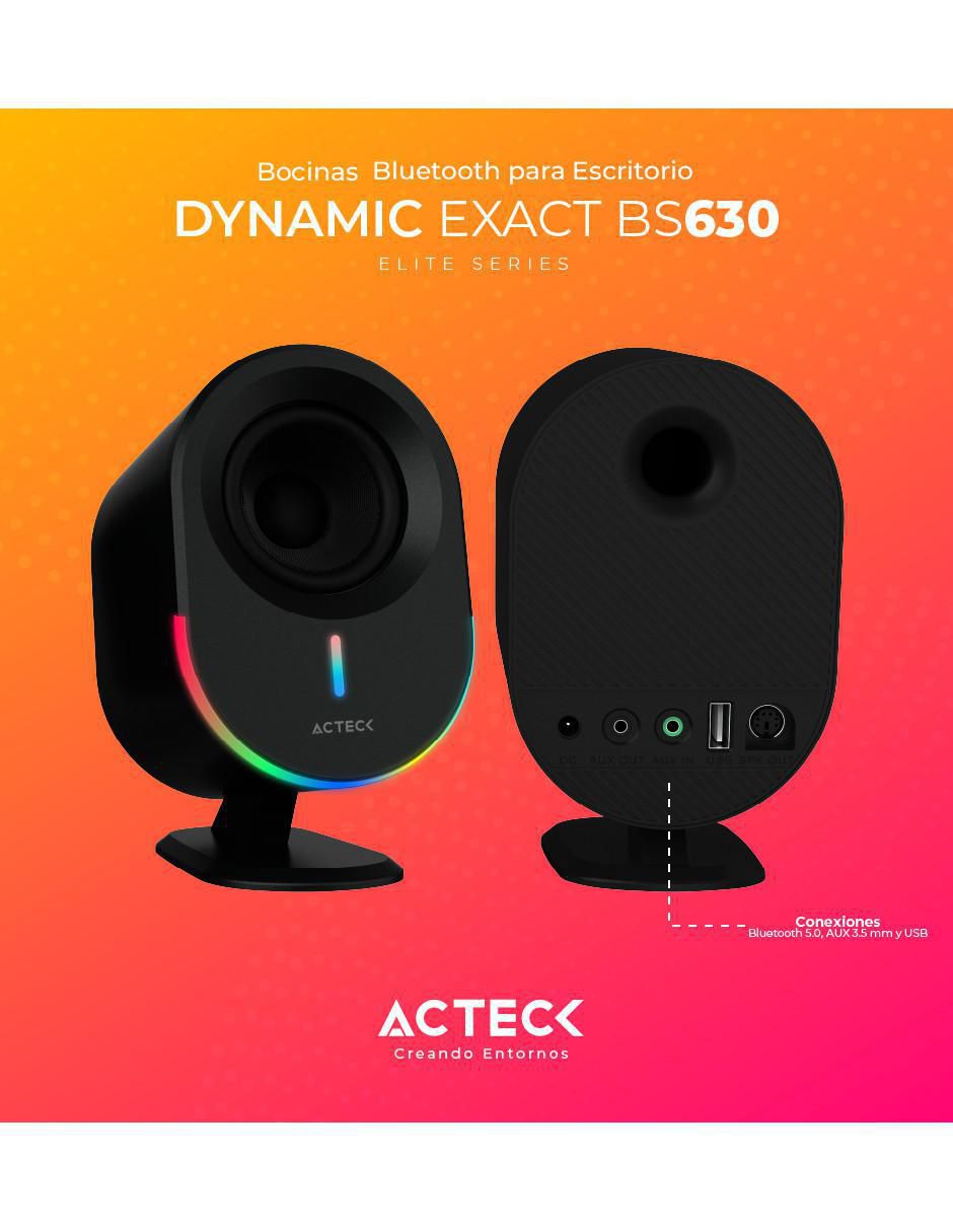 Bocina DYNAMIC EXACT BS630 AC-935869 bluetooth