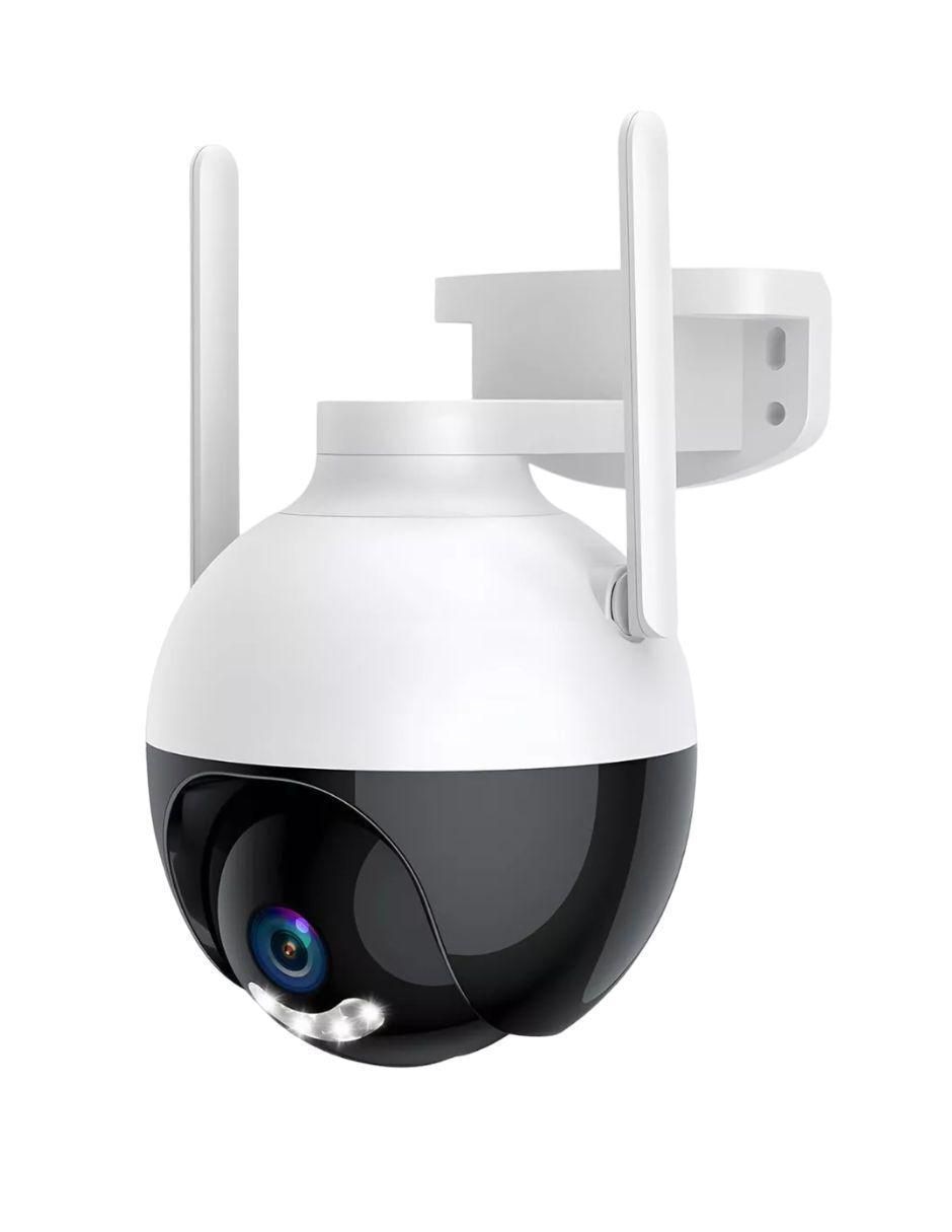 Cámara de seguridad inalámbrica HD 180° con capacidad para grabar para interior y exterior Cámara de seguridad inalámbrica HD 180° con capacidad para grabar para interior y exterior