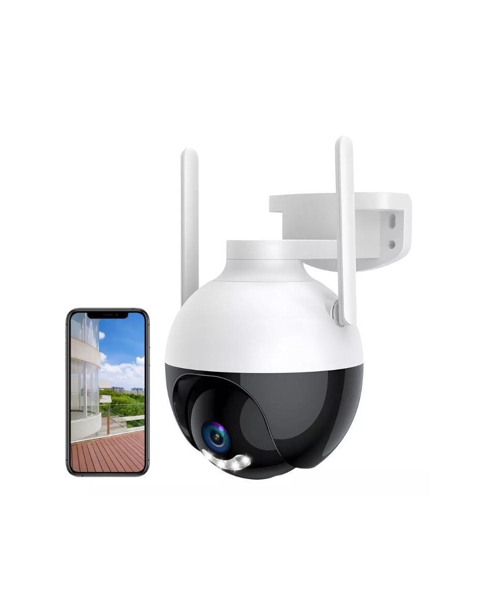 Cámara de seguridad inalámbrica HD 180° con capacidad para grabar para interior y exterior 3