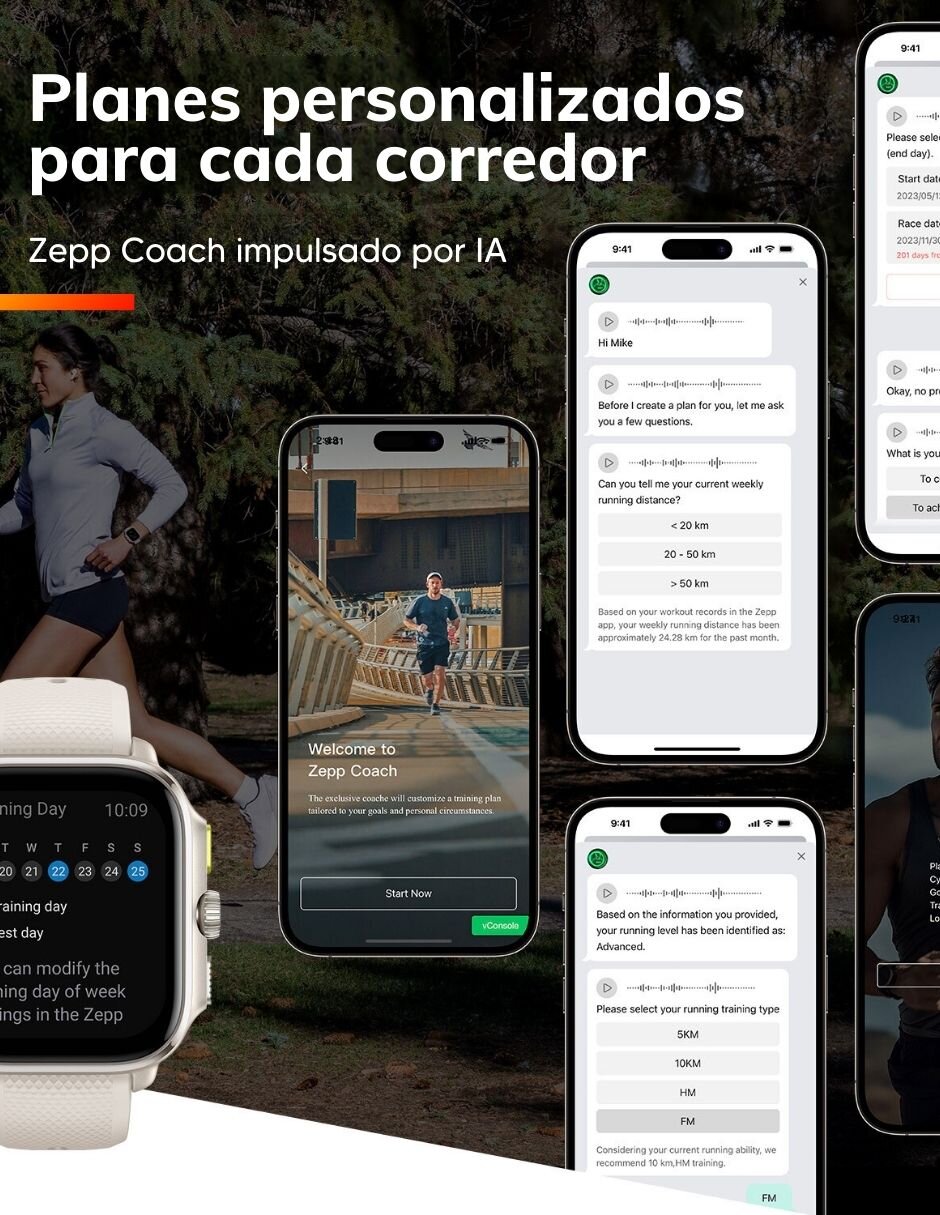 Smartwatch Amazfit Cheetah Square unisex con GPS