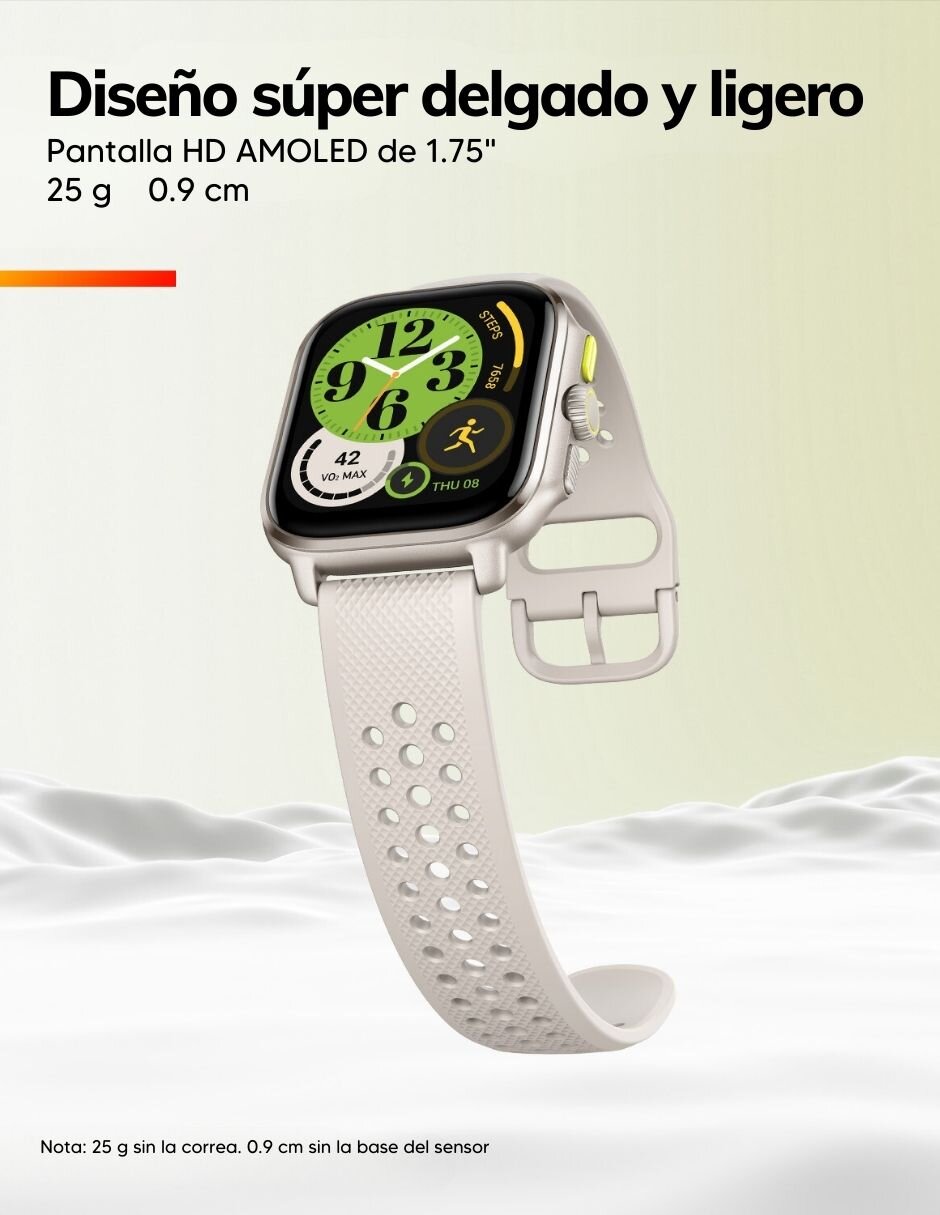 Smartwatch Amazfit Cheetah Square unisex con GPS