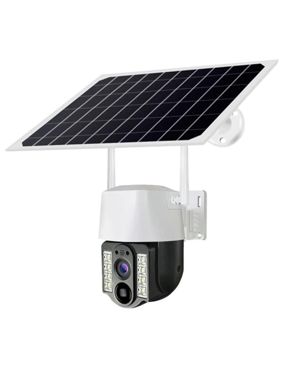 Cámara solar de seguridad Dbugg inalámbrica Full HD 180° con capacidad para grabar para exterior