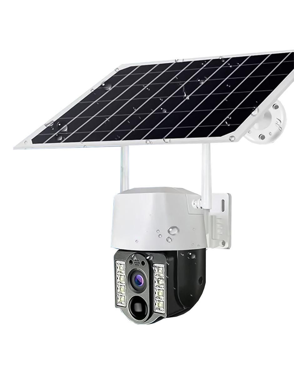 Cámara solar de seguridad Dbugg inalámbrica Full HD 180° con capacidad para grabar para exterior