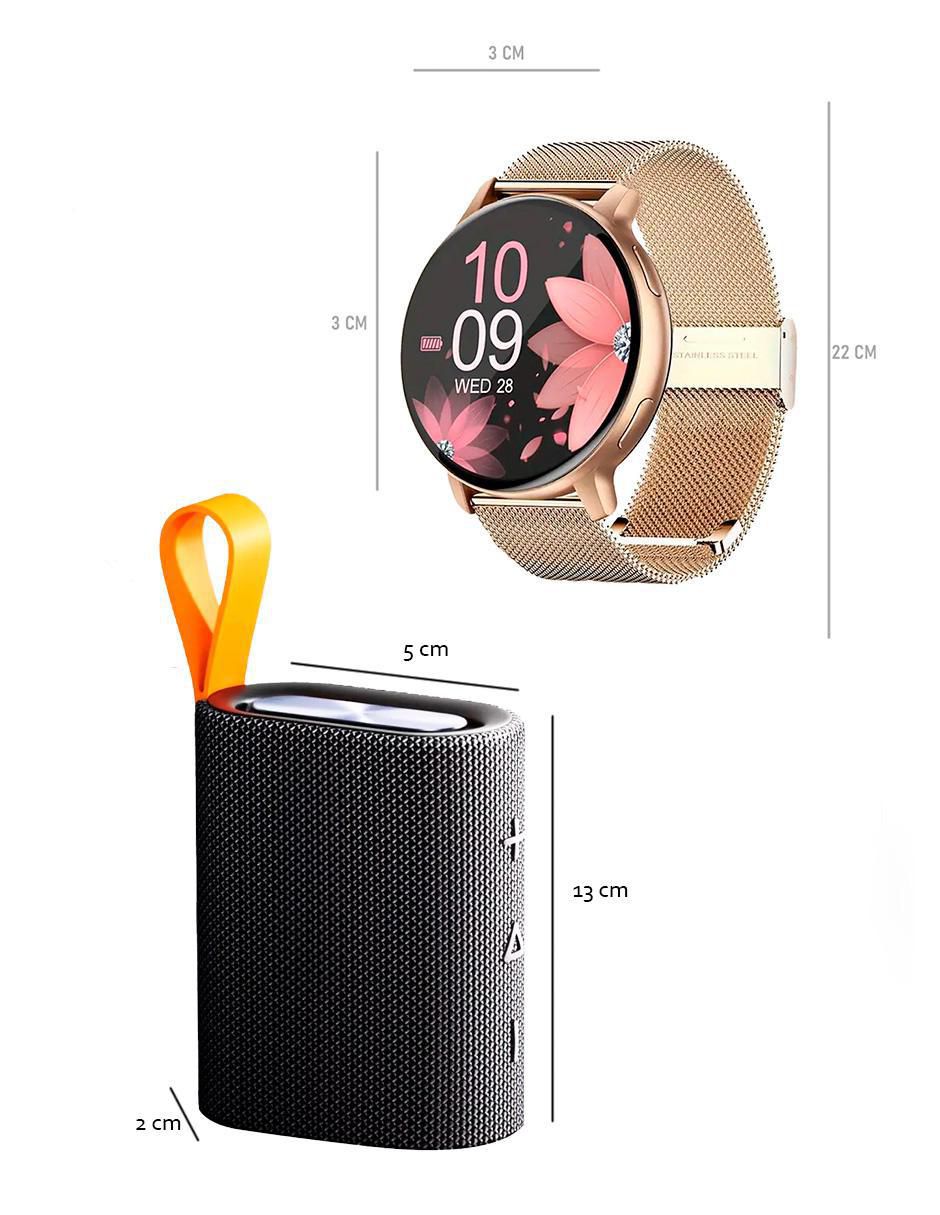 Smartwatch Genérica Gold Serie 7 unisex