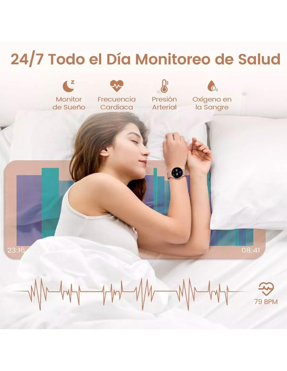 Smartwatch Genérica Gold Serie 7 unisex