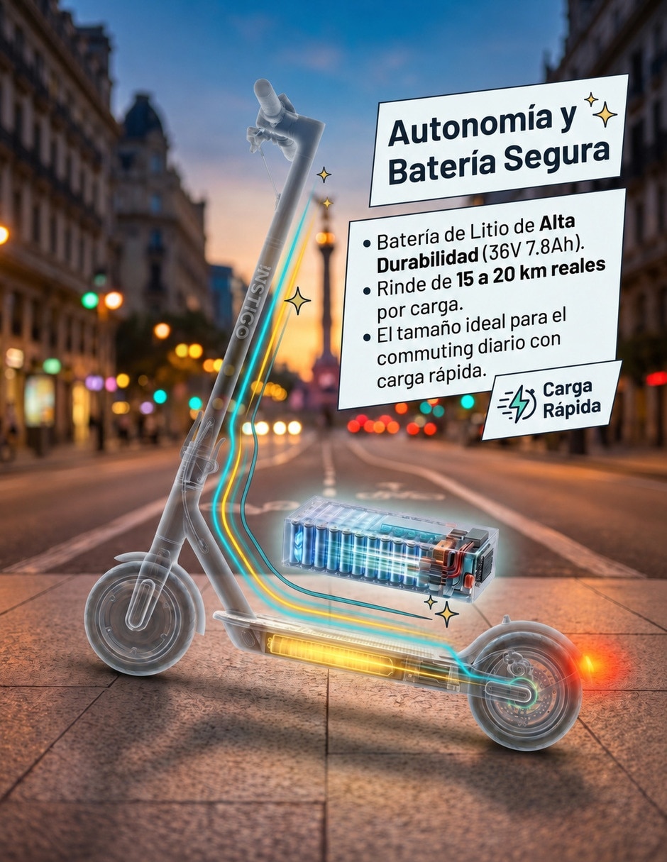 Scooter eléctrico Instigo Urbano 2.0