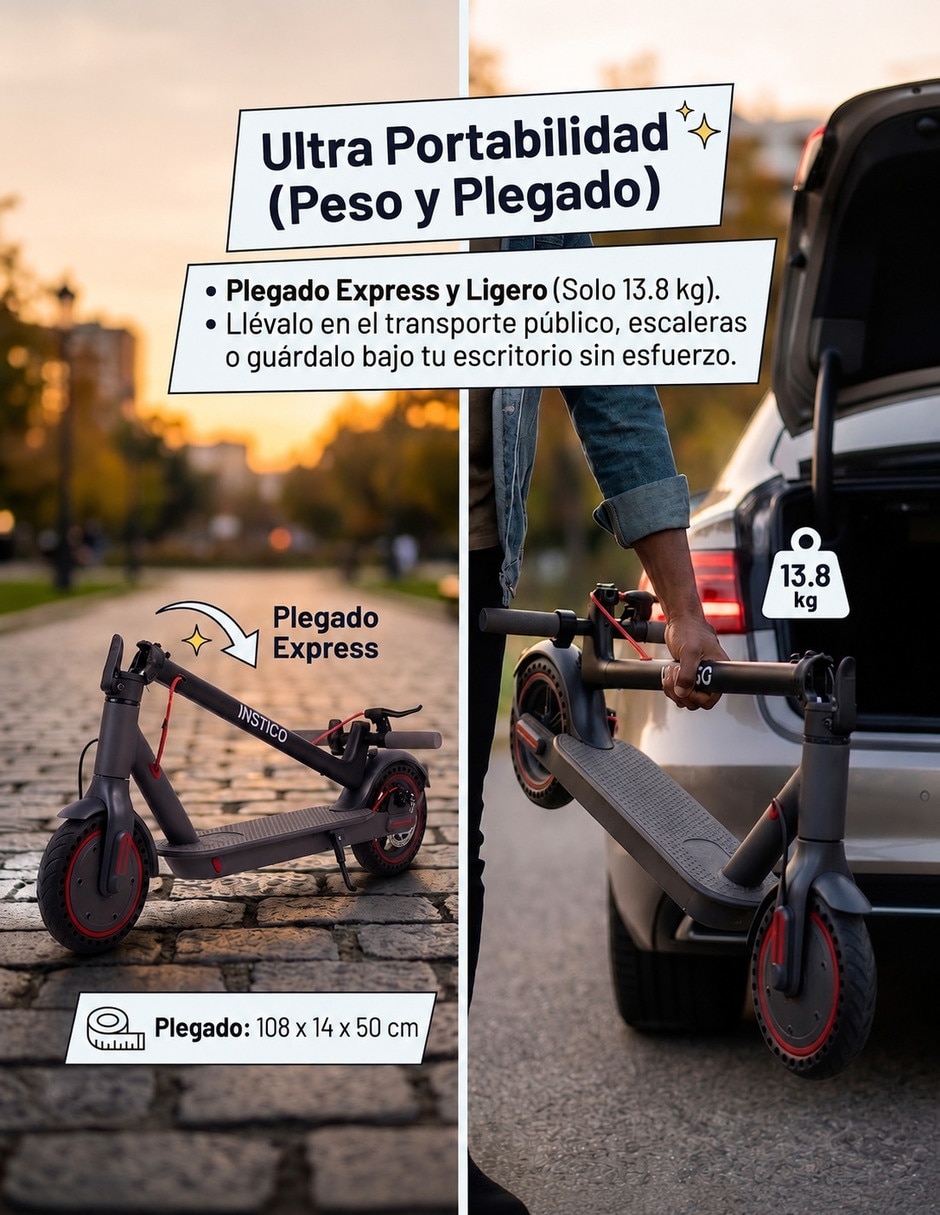 Scooter eléctrico Instigo Urbano 2.0