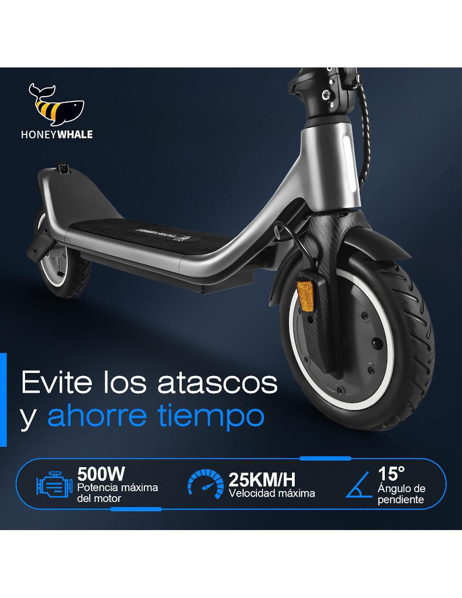 Scooter eléctrico M1 Gris 2