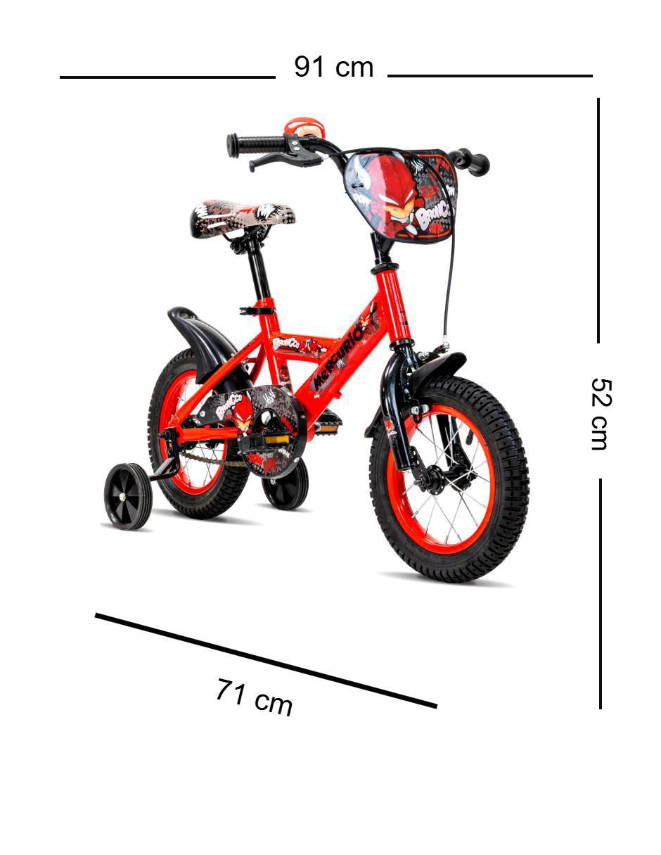Bicicleta infantil rodada 12 4