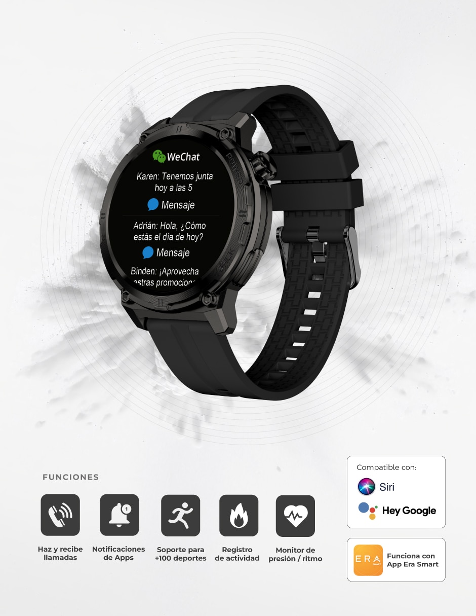 Smartwatch Era Army Eros 11