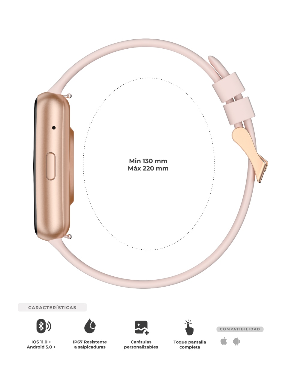 Smartwatch Binden Era Fit View para mujer
