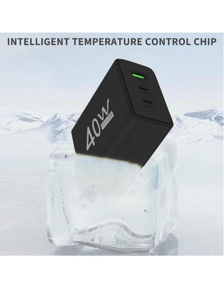 Cargador pared USB tipo A + USB tipo C 4