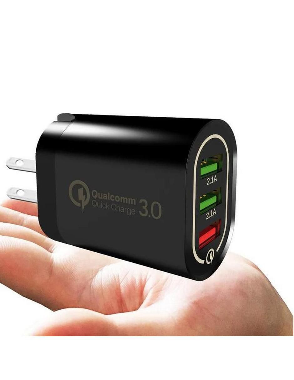 Cargador pared USB + USB tipo A 2