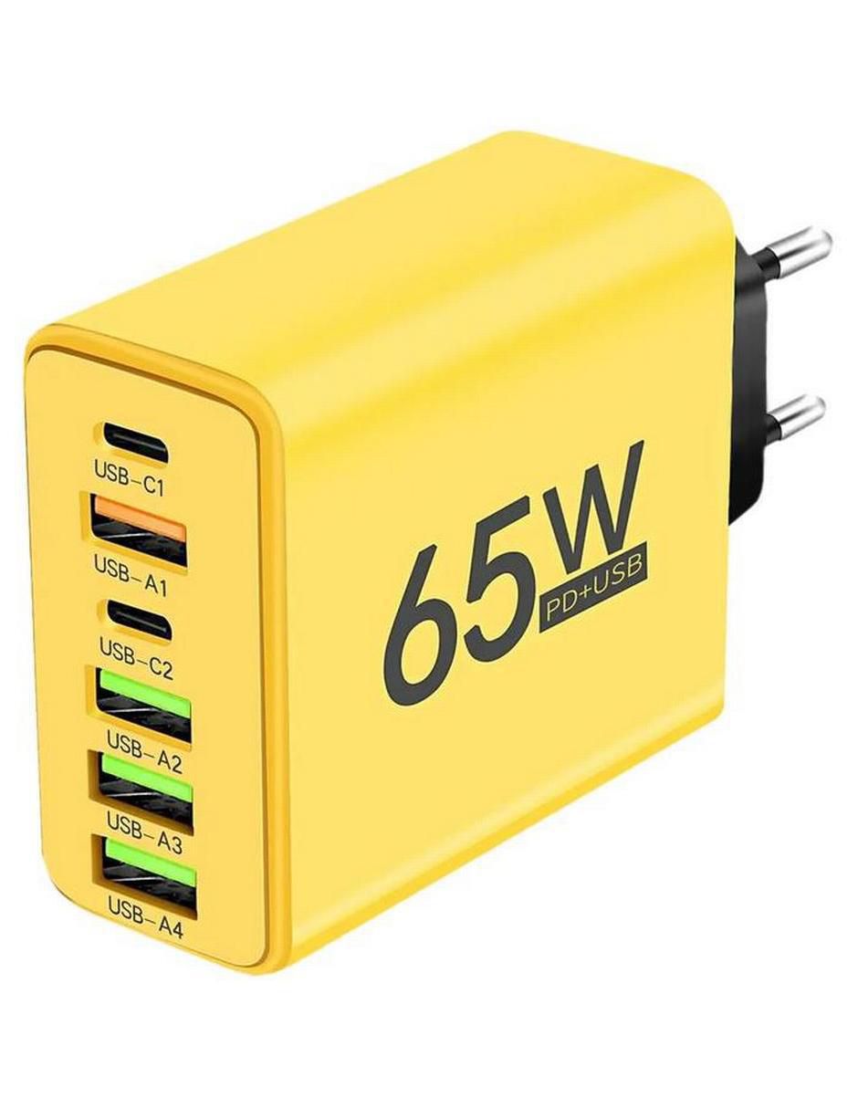 Cargador pared Hotshot USB tipo A + USB tipo C