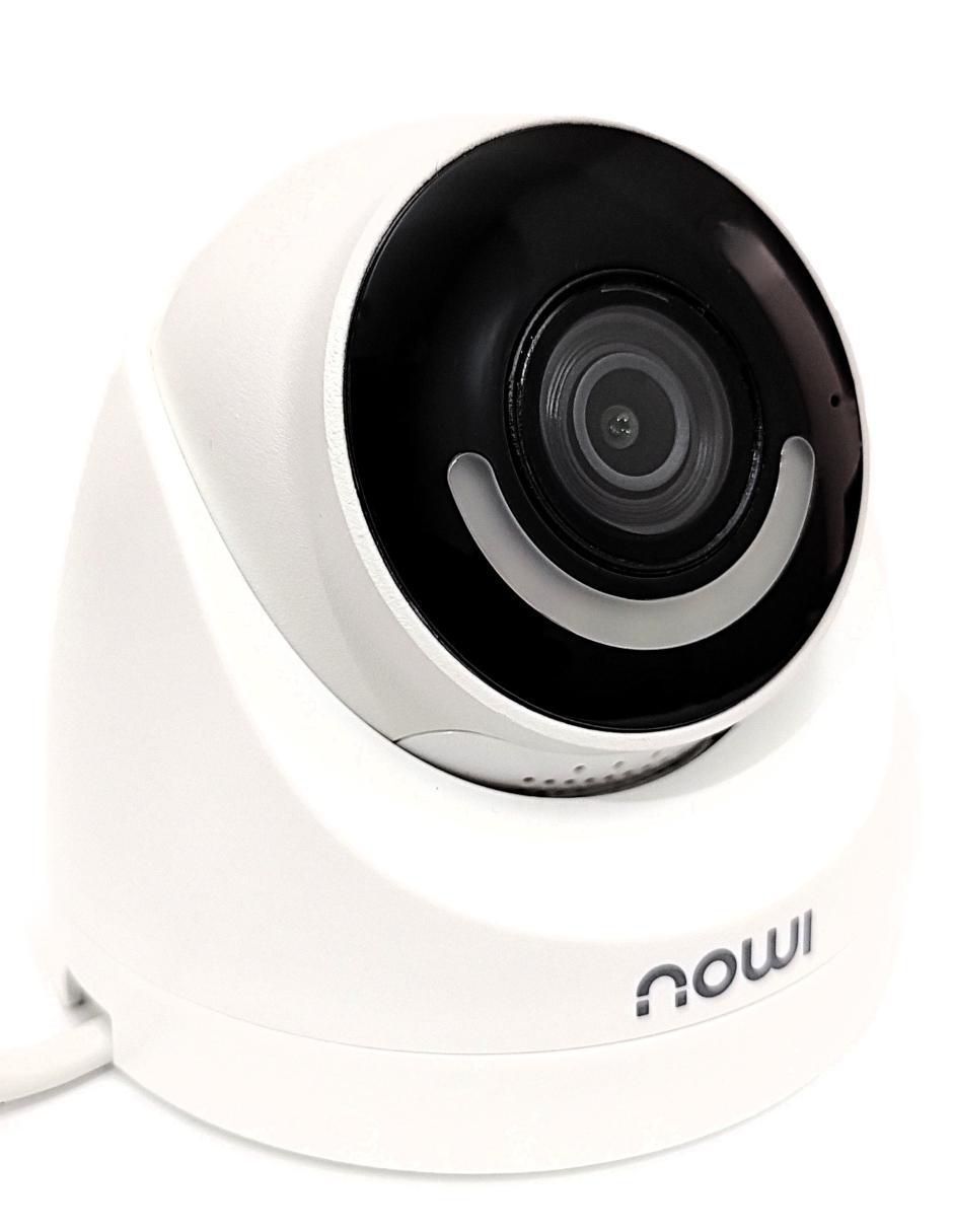 Cámara Wi-Fi de seguridad inalámbrica Full HD 10° a 90° con capacidad para grabar visión nocturna para interior y exterior 3