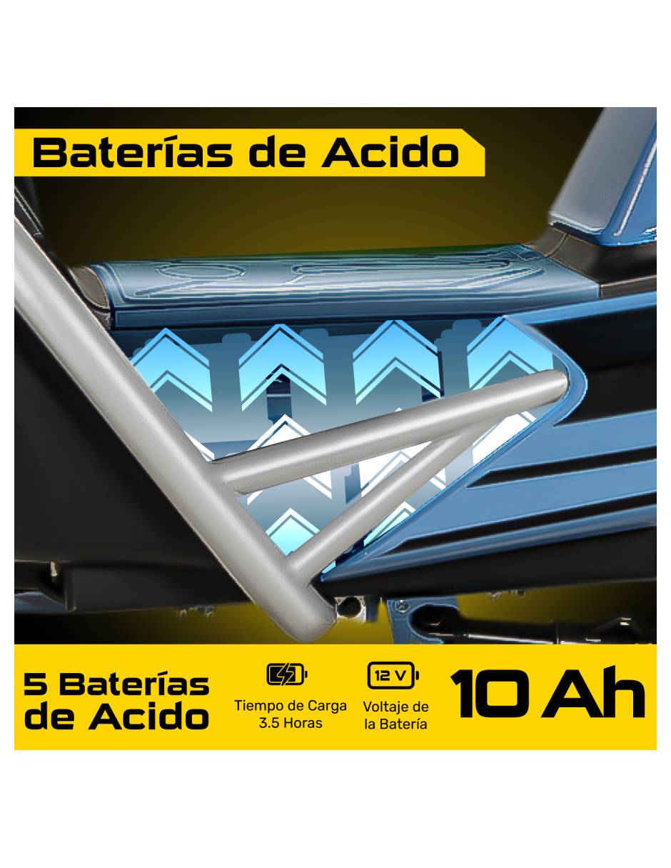 Bicicleta eléctrica rodada 10 unisex 5