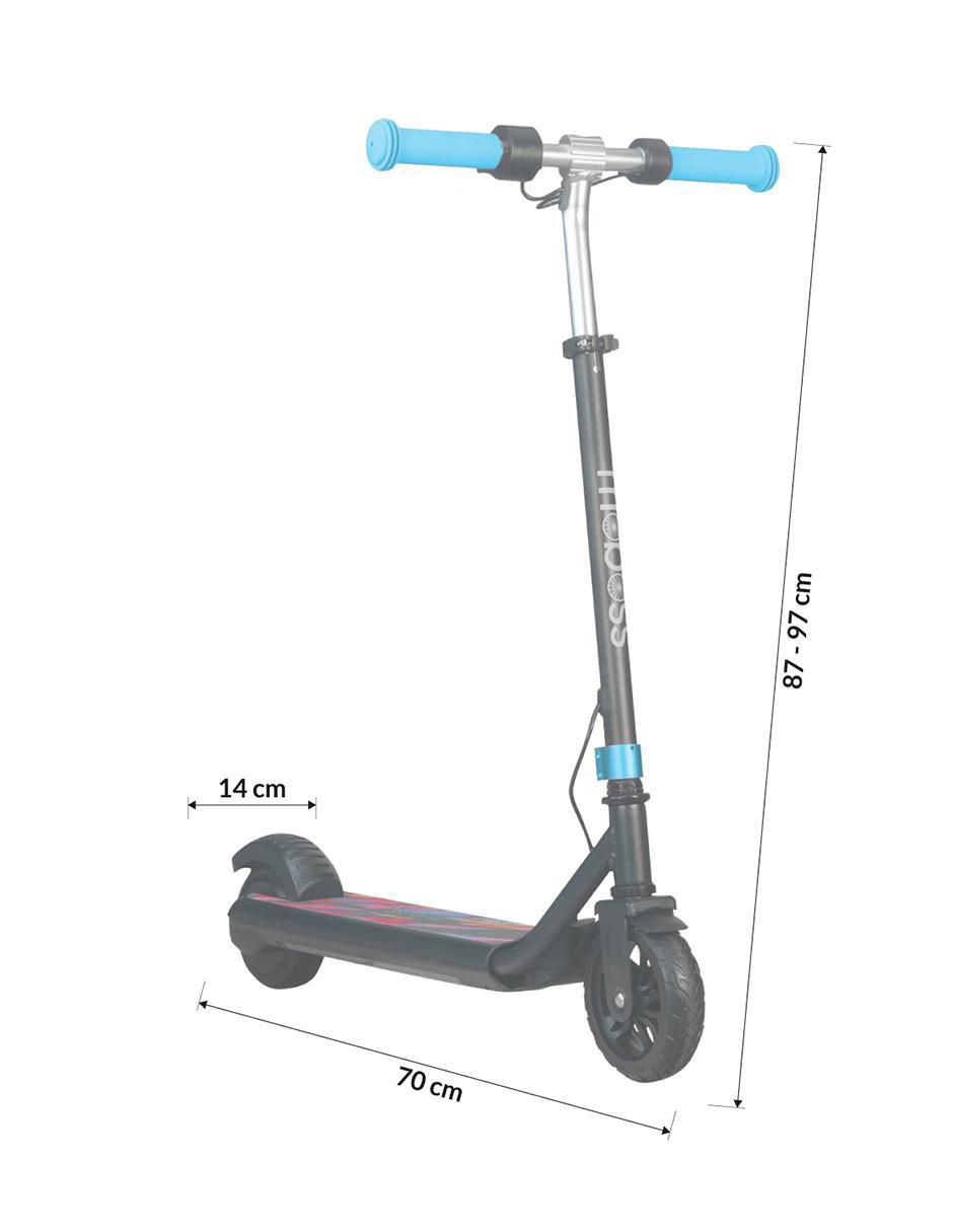Scooter eléctrico H30 Max Azul 10