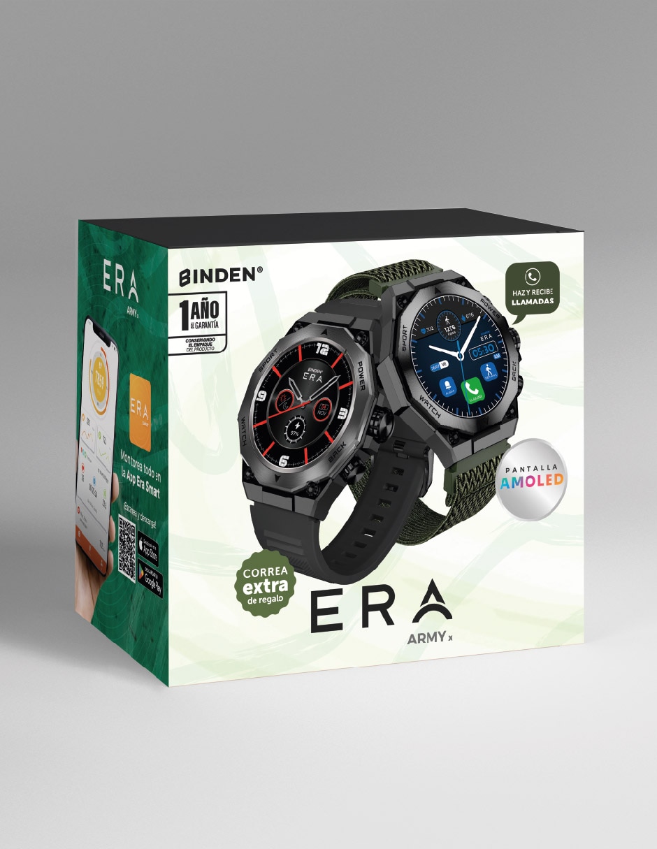 Smartwatch Era Army X para hombre 13
