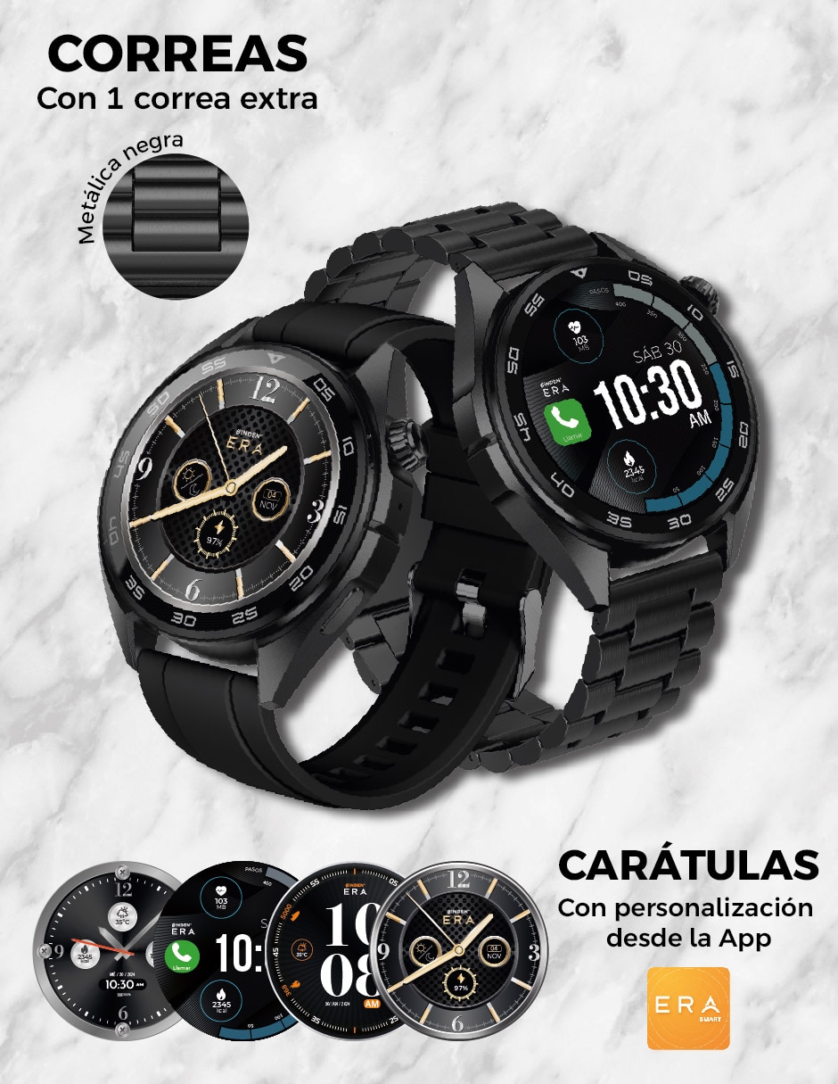 Smartwatch Era One Class Pro Gps para hombre con GPS 11