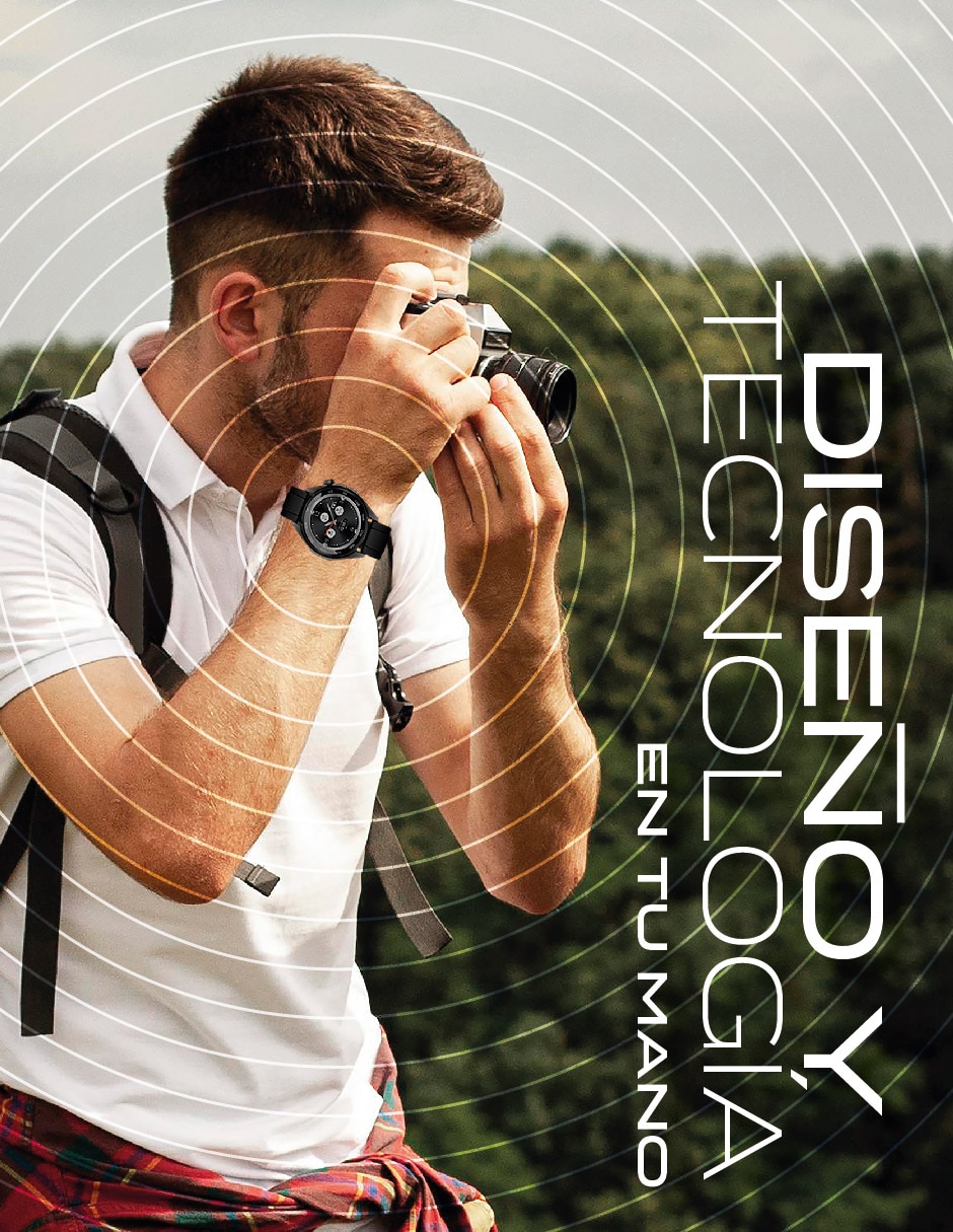 Smartwatch Era One Class Pro Gps para hombre con GPS 12