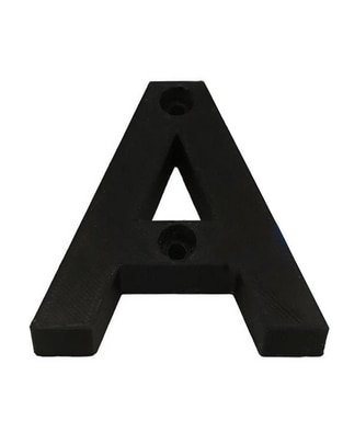 Figura decorativa de letrero Letras 3D